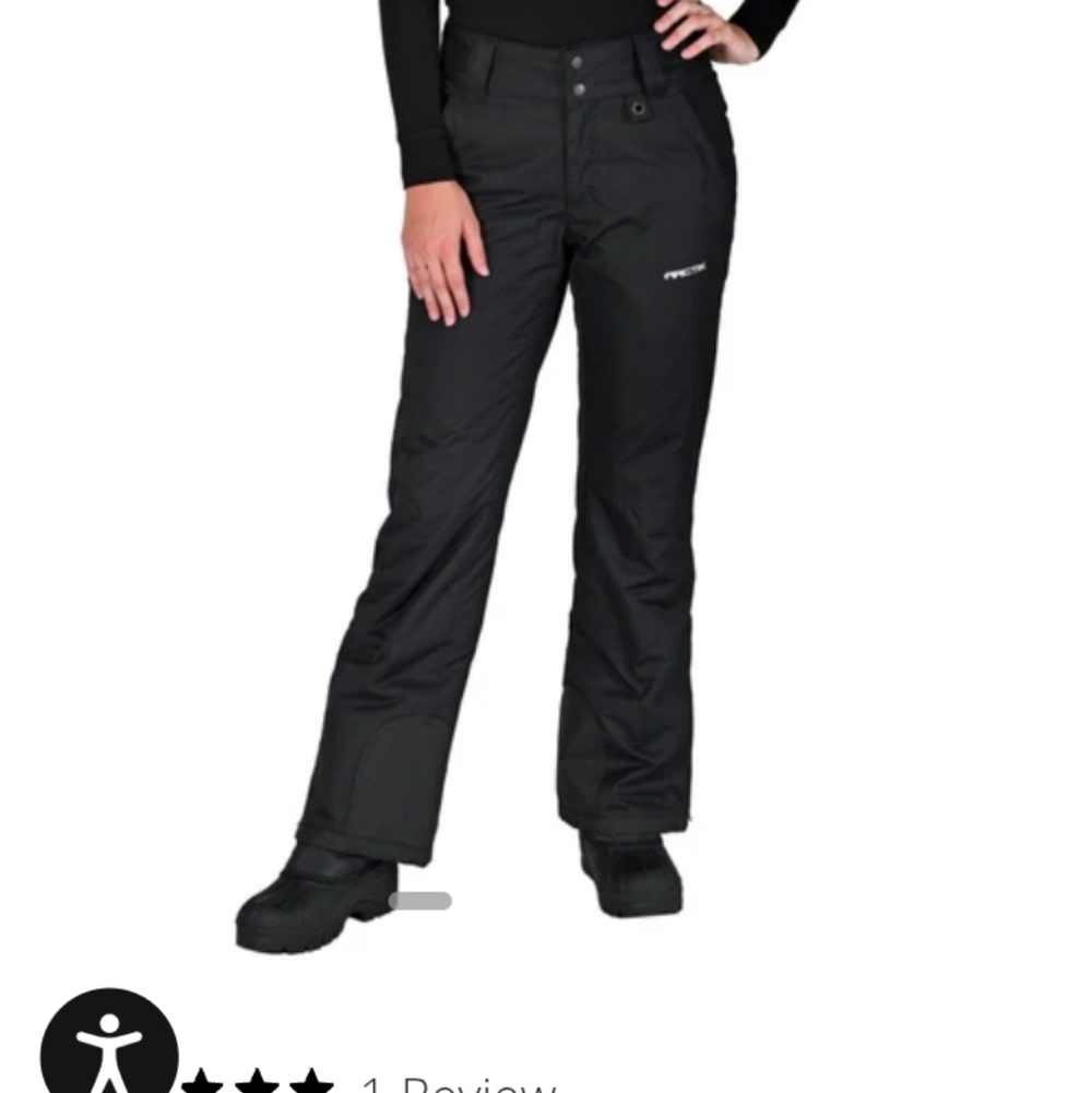 Arctix Ladies Black Snopants sz.Med.NWT